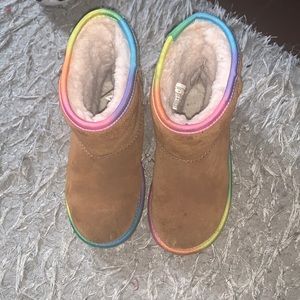 Rainbow ugg boots